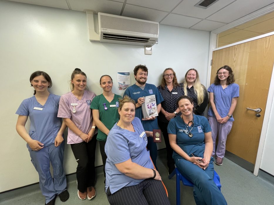 Kaya Stattkus – Student Nurse -	Megan Riley – Student Nurse -	Laura Stevenson – Registered Veterinary Nurse -	Matthew Cook – Veterinary Surgeon -	Jacqueline Fineren – Receptionist -	Nicole Lucking – Receptionist -	Sophie Payne  -  Student Nurse